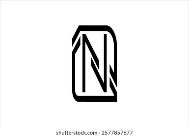 Elegant Letter N logo Vector Template Initial Letter N Logo Design. Creative And Modern N logo