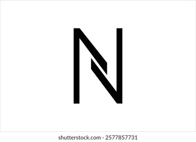 Elegant Letter N logo Vector Template Initial Letter N Logo Design. Creative And Modern N logo