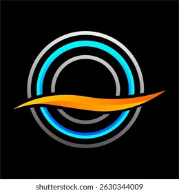 Elegant Letter O Logo Design – Suitable for Business, Branding, Has bright gradient colors