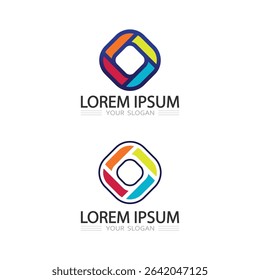 Elegant Letter O Vector Logo Design with Minimal Round Shape and Smooth Lines