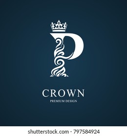 P Crown Logo Images Stock Photos Vectors Shutterstock