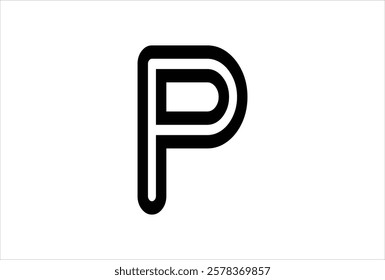 Elegant Letter P logo Vector Template Initial Letter P Logo Design. Creative And Modern P logo