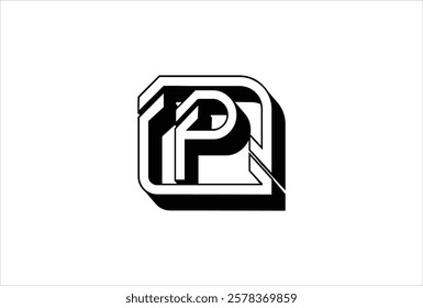 Elegant Letter P logo Vector Template Initial Letter P Logo Design. Creative And Modern P logo