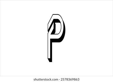 Elegant Letter P logo Vector Template Initial Letter P Logo Design. Creative And Modern P logo