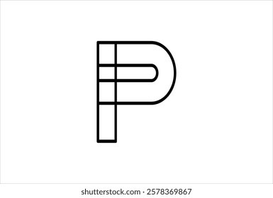 Elegant Letter P logo Vector Template Initial Letter P Logo Design. Creative And Modern P logo