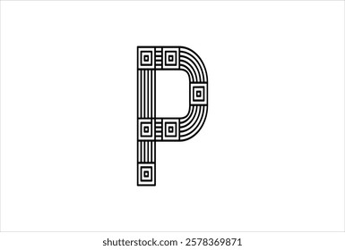 Elegant Letter P logo Vector Template Initial Letter P Logo Design. Creative And Modern P logo