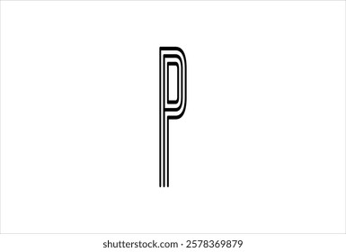 Elegant Letter P logo Vector Template Initial Letter P Logo Design. Creative And Modern P logo