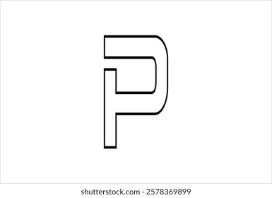 Elegant Letter P logo Vector Template Initial Letter P Logo Design. Creative And Modern P logo