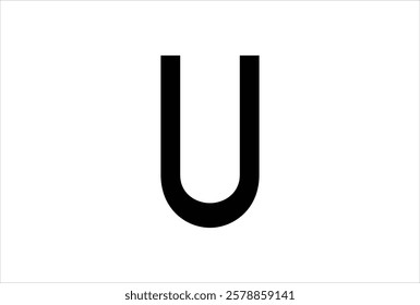 Elegant Letter U logo Vector Template Initial Letter U Logo Design. Creative And Modern U logo