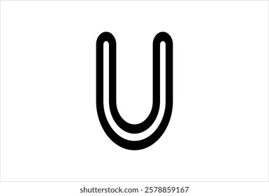 Elegant Letter U logo Vector Template Initial Letter U Logo Design. Creative And Modern U logo