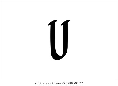 Elegant Letter U logo Vector Template Initial Letter U Logo Design. Creative And Modern U logo