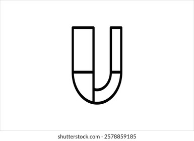 Elegant Letter U logo Vector Template Initial Letter U Logo Design. Creative And Modern U logo