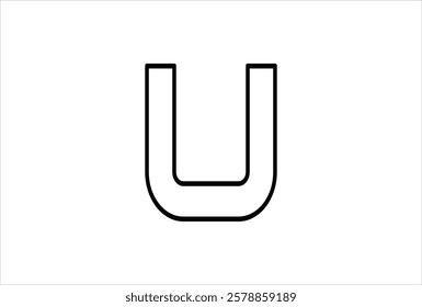 Elegant Letter U logo Vector Template Initial Letter U Logo Design. Creative And Modern U logo