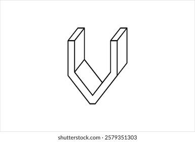 Elegant Letter V logo Vector Template Initial Letter V Logo Design. Creative And Modern V logo