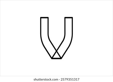 Elegant Letter V logo Vector Template Initial Letter V Logo Design. Creative And Modern V logo