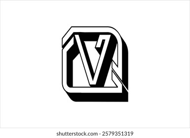 Elegant Letter V logo Vector Template Initial Letter V Logo Design. Creative And Modern V logo