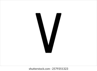 Elegant Letter V logo Vector Template Initial Letter V Logo Design. Creative And Modern V logo