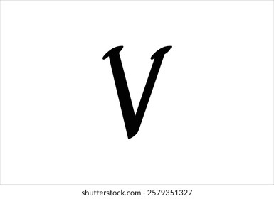 Elegant Letter V logo Vector Template Initial Letter V Logo Design. Creative And Modern V logo