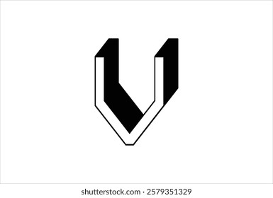 Elegant Letter V logo Vector Template Initial Letter V Logo Design. Creative And Modern V logo