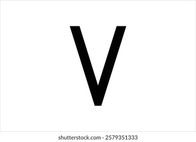 Elegant Letter V logo Vector Template Initial Letter V Logo Design. Creative And Modern V logo