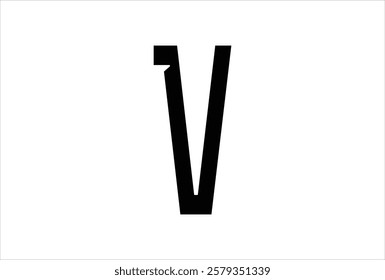 Elegant Letter V logo Vector Template Initial Letter V Logo Design. Creative And Modern V logo