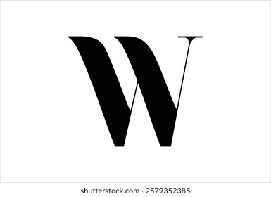 Elegant Letter W logo Vector Template Initial Letter W Logo Design. Creative And Modern W logo
