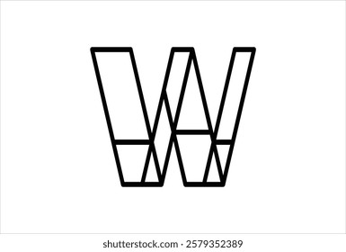 Elegant Letter W logo Vector Template Initial Letter W Logo Design. Creative And Modern W logo
