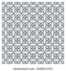 Elegant Letter X seamless pattern background design
