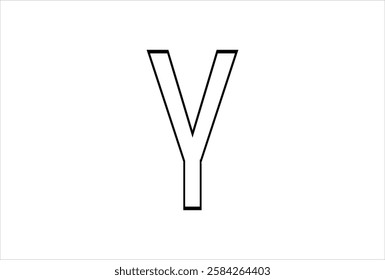 Elegant Letter Y logo Vector Template Initial Letter Y Logo Design. Creative And Modern Y logo