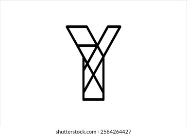 Elegant Letter Y logo Vector Template Initial Letter Y Logo Design. Creative And Modern Y logo