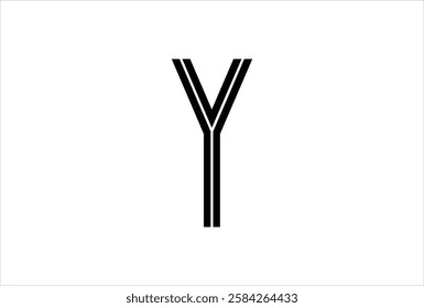 Elegant Letter Y logo Vector Template Initial Letter Y Logo Design. Creative And Modern Y logo