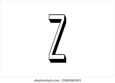 Elegant Letter Z logo Vector Template Initial Letter Z Logo Design. Creative And Modern Z logo