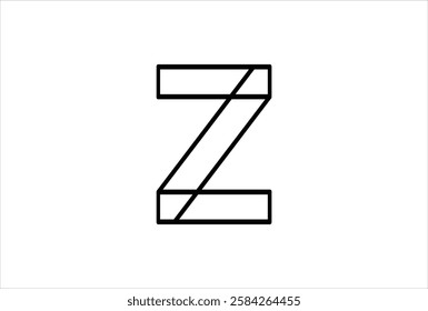 Elegant Letter Z logo Vector Template Initial Letter Z Logo Design. Creative And Modern Z logo