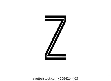 Elegant Letter Z logo Vector Template Initial Letter Z Logo Design. Creative And Modern Z logo