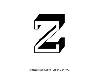 Elegant Letter Z logo Vector Template Initial Letter Z Logo Design. Creative And Modern Z logo