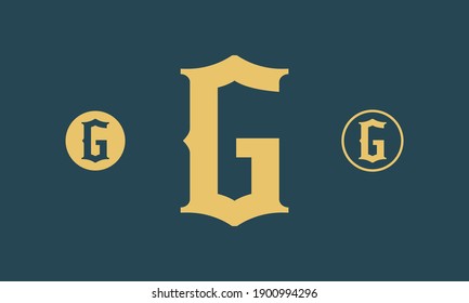 Elegant Lettermark G logo, G Logotype, G logo