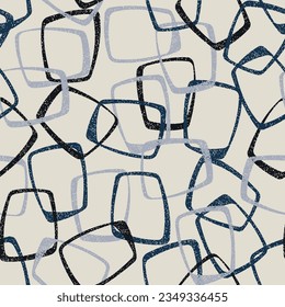 Elegante arte claro sin fisuras con textura gruesa. Ilustración vectorial para impresión, tela, cubierta, embalaje, decoración interior, decoración de blogs y otros proyectos.