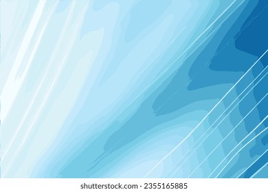 Fondo elegante de la línea azul claro