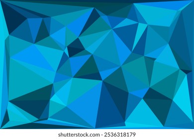 Elegant Light Blue Polygonal Wallpaper Diamond Shape Pattern for Modern and Stylish Backgrounds