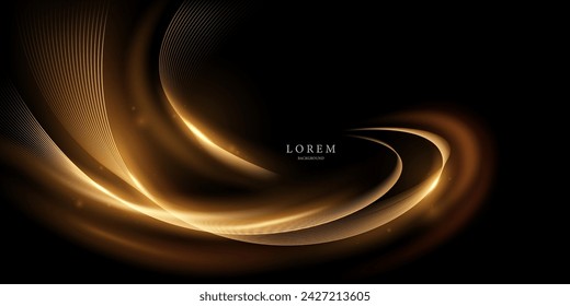 elegant light effect background Abstract design, beautiful vector illustration