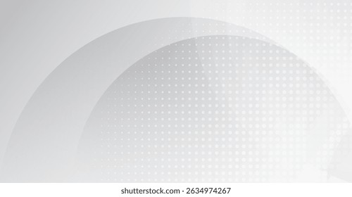 Elegant Light Gray Backdrop with Halftone and Subtle Curves for Modern Designs and Professional Presentations, Ideal for Minimalist Web Projects and Tech-Inspired Visuals