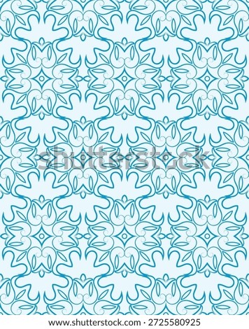 Elegant, light, ornate seamless pattern. Overlapping art forms, stripes, polygons, segments are grouped and arranged in a certain order. Vector. 