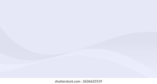 Elegant Light Purple Abstract Waves Background for Modern Design Projects, Clean Subtle Wavy Backdrop for Presentations and Graphic Arts, Calm Lilac Curved Lines Wallpaper