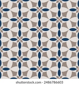 Elegant light seamless pattern. Vector illustration for print, fabric, cover, packaging, interior decor, blog decoration and other your projects.
