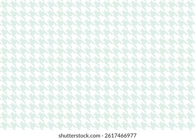 Elegant light teal houndstooth pattern.  Perfect for fashion, textiles, or website backgrounds.  Subtle texture adds visual interest.