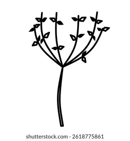 Elegant line art leaf vector with minimalist style and organic form, ideal for botanical designs, nature branding, eco-friendly projects, and modern decor elements.