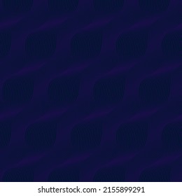 Elegant Line Curve Vector Seamless Pattern. Awesome for classic product design, fabric, backgrounds, invitations, packaging design projects. Surface pattern design.