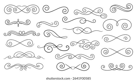 Elegant Line Designs Collection for Decoration and Embellishment Projects