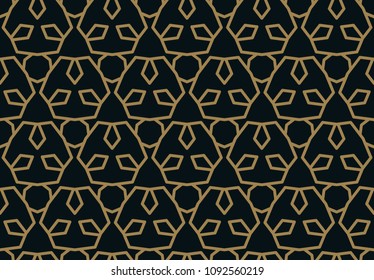 elegant line ornament pattern seamless pattern for background, wallpaper, textile printing, packaging, wrapper, etc.
