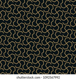 elegant line ornament pattern seamless pattern for background, wallpaper, textile printing, packaging, wrapper, etc.